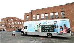 mobile unit at Garrett Morgan 
